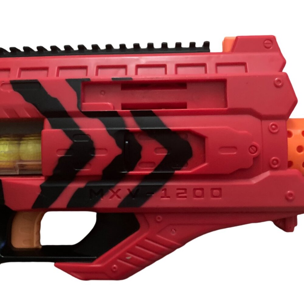 Nerf Rival Zeus MXV-1200 Motorized Blaster (Red) - Picture 6 of 8